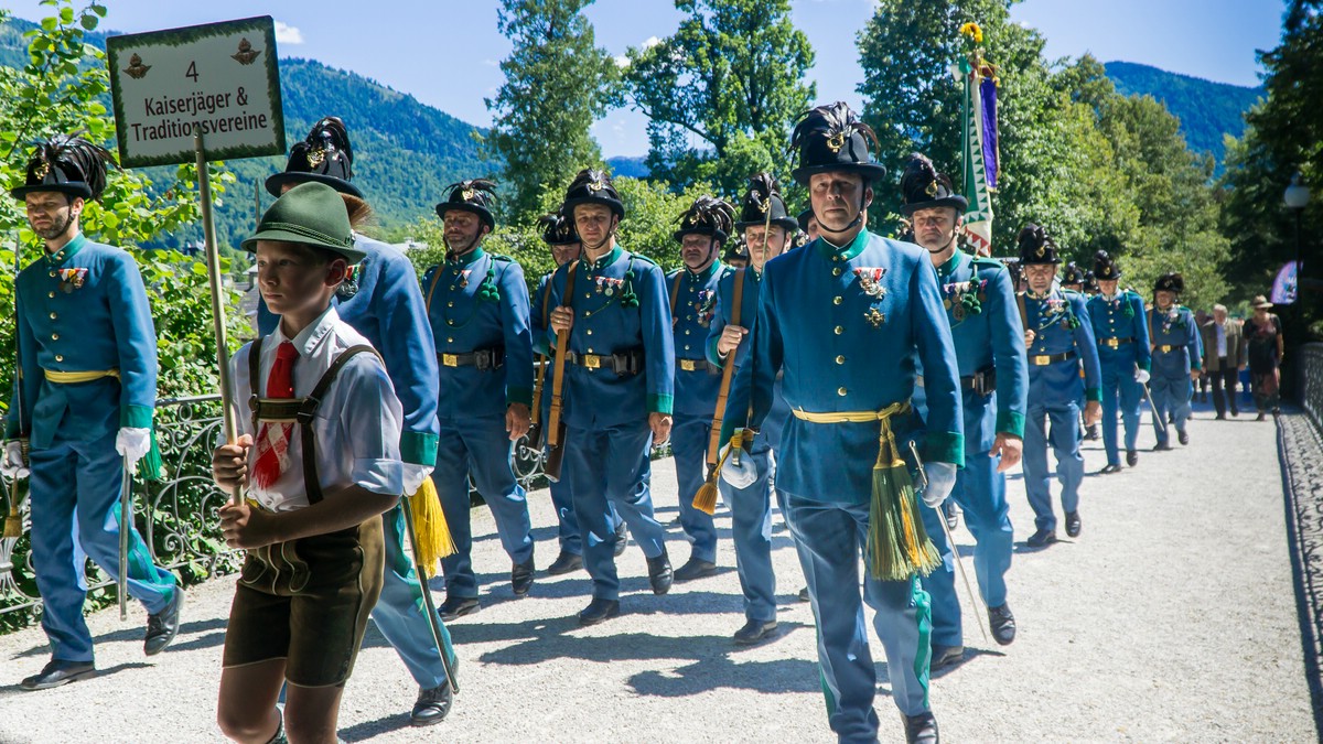 O Fotomagazin / 10. Jahre Kaiserzug in Bad Ischl 2017 / Kaiserjger Traditionsverein